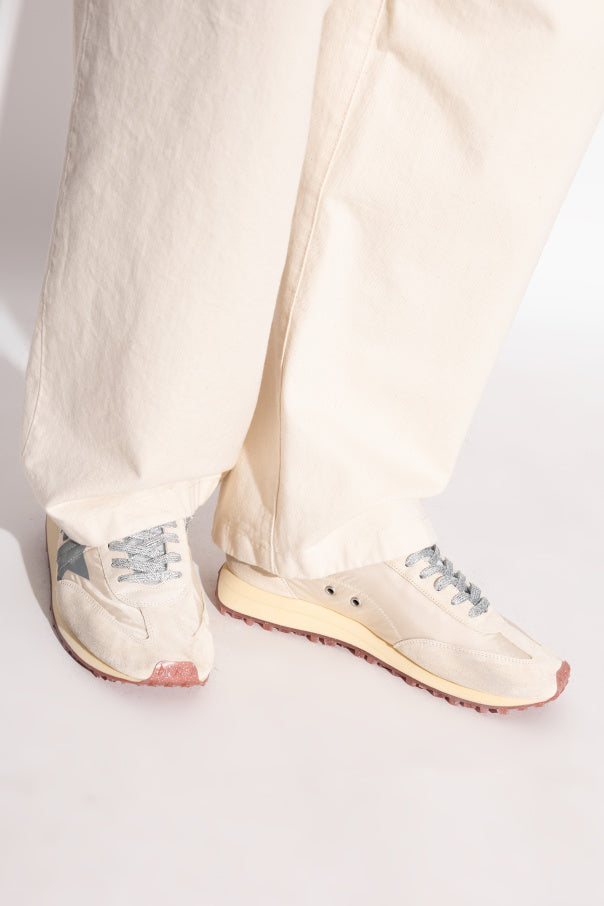 Golden Goose cream Sports shoes `RUNNING MARATHON M77` 2
