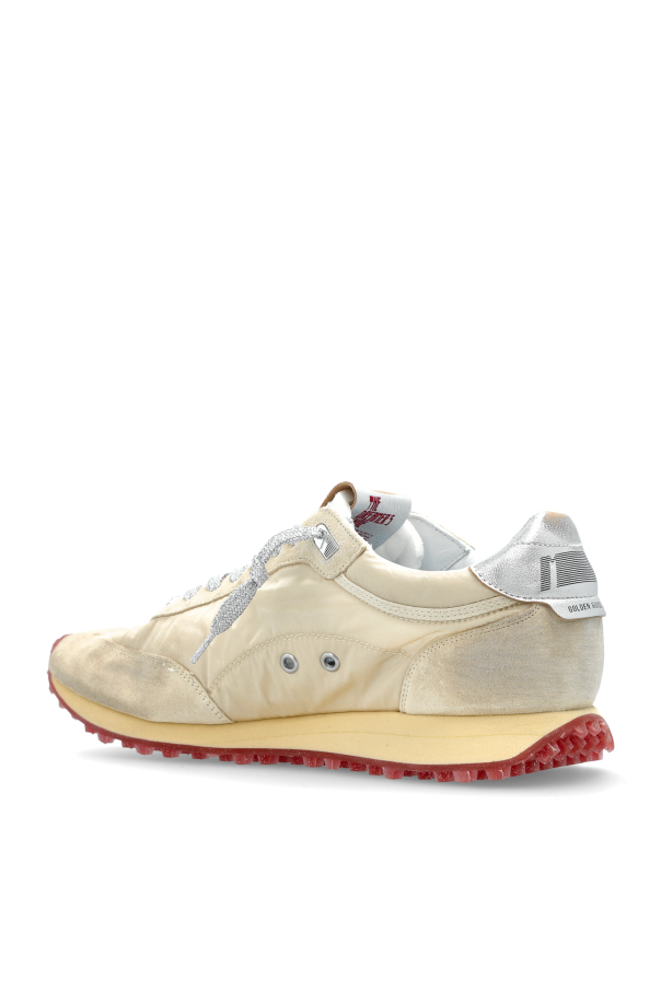 Golden Goose cream Sports shoes `RUNNING MARATHON M77` 5