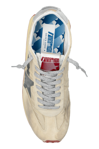 Golden Goose cream Sports shoes `RUNNING MARATHON M77` 6