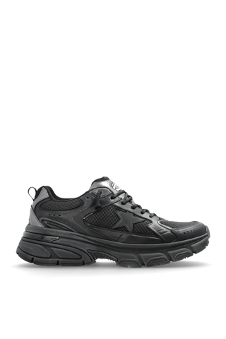 Golden Goose BLACK Lightstar sports shoes 1