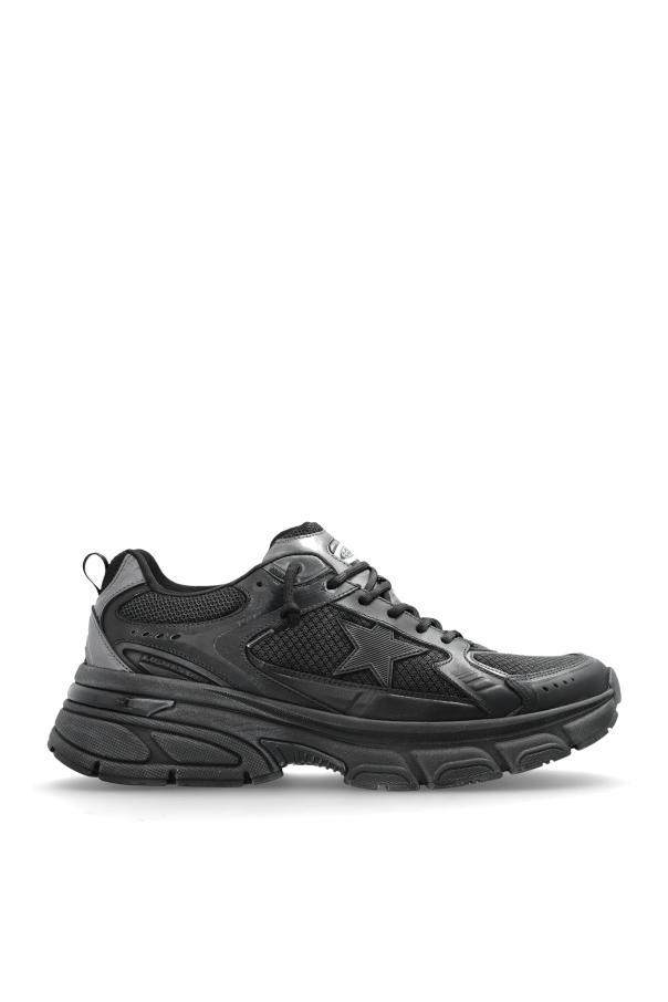 Golden Goose BLACK Lightstar sports shoes 1