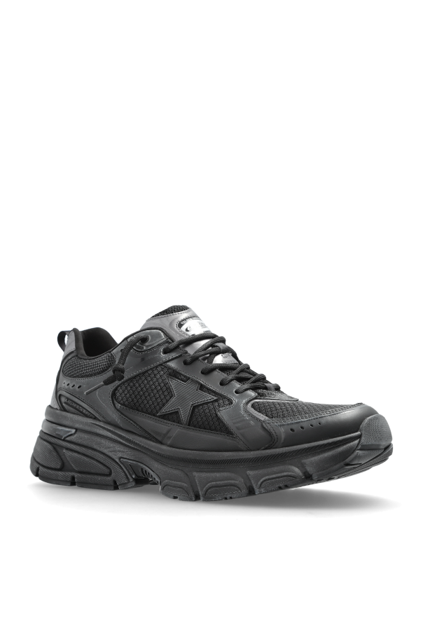 Golden Goose BLACK Lightstar sports shoes 4
