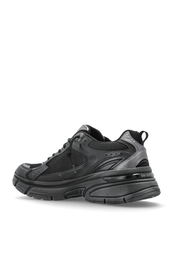 Golden Goose BLACK Lightstar sports shoes 5