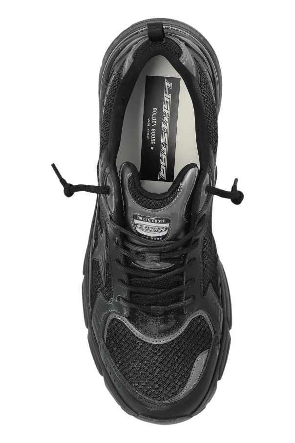 Golden Goose BLACK Lightstar sports shoes 6