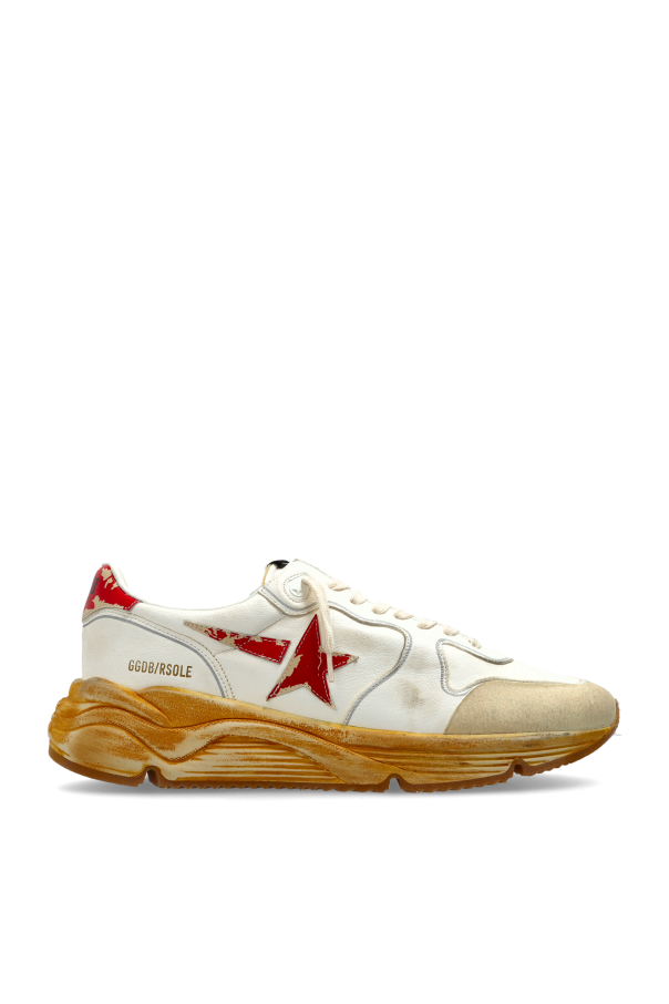 Golden Goose WHITE ‘Running Sole’ sports shoes 1