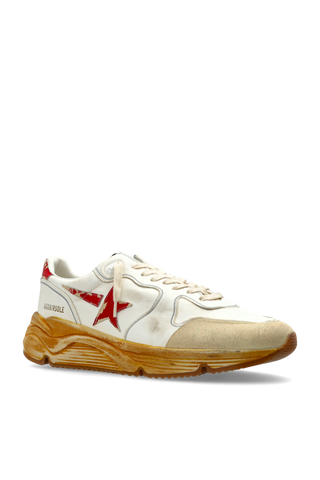 Golden Goose WHITE ‘Running Sole’ sports shoes 4