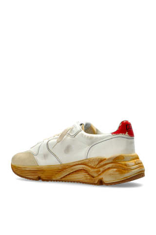Golden Goose WHITE ‘Running Sole’ sports shoes 5