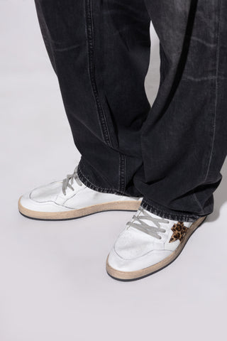 Golden Goose WHITE ‘Sky Star’ sports shoes above the ankle 2