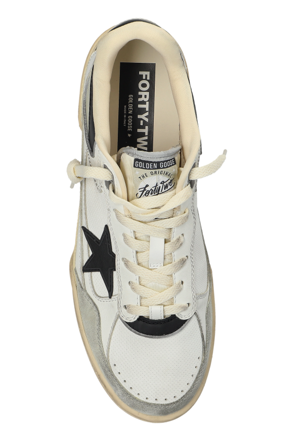 Golden Goose WHITE ‘Forty 2’ sports shoes 6