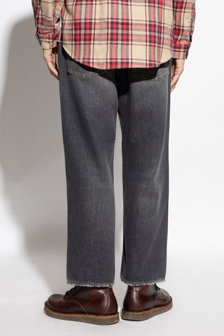 Golden Goose GREY Wide-leg jeans 4