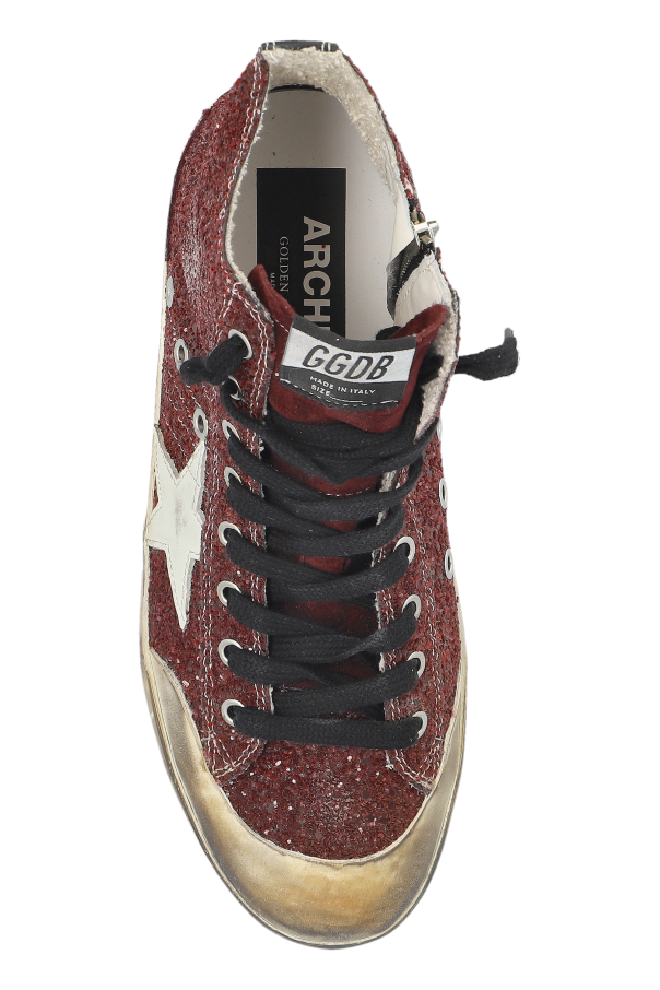 Golden Goose BURGUNDY ‘Francy Penstar Classic’ sports shoes 5
