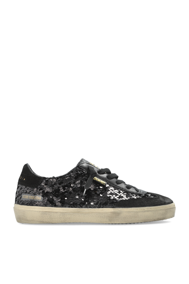Golden Goose BLACK 'Soul Star' sports shoes 1