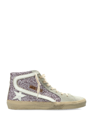 Golden Goose PURPLE "SLIDE CLASSIC" sports shoes 1
