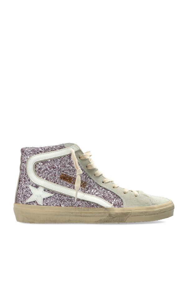 Golden Goose PURPLE "SLIDE CLASSIC" sports shoes 1