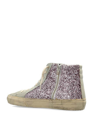 Golden Goose PURPLE "SLIDE CLASSIC" sports shoes 5