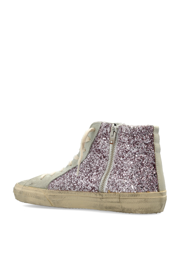 Golden Goose PURPLE "SLIDE CLASSIC" sports shoes 5