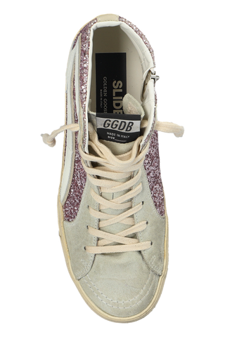 Golden Goose PURPLE "SLIDE CLASSIC" sports shoes 6