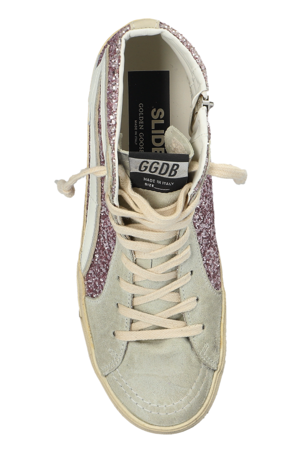 Golden Goose PURPLE "SLIDE CLASSIC" sports shoes 6