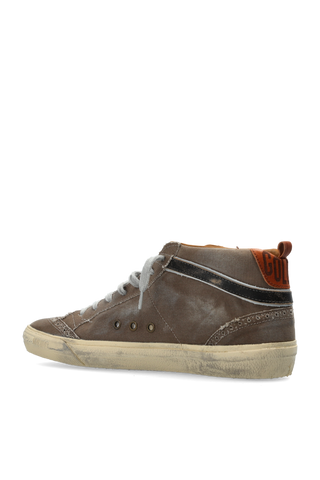 Golden Goose GREY "Mid Star Classic" sports shoes 5