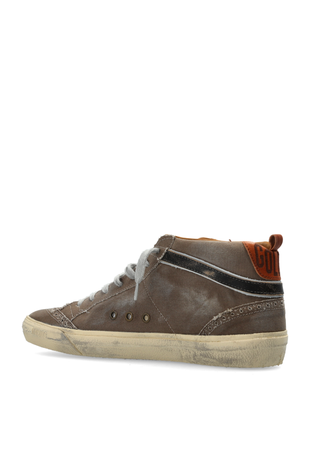 Golden Goose GREY "Mid Star Classic" sports shoes 5
