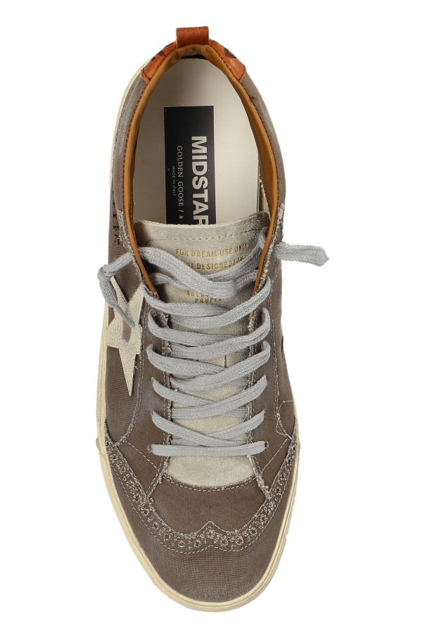 Golden Goose GREY "Mid Star Classic" sports shoes 6