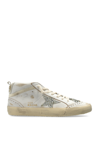 Golden Goose cream "Mid Star Classic" sports shoes 1
