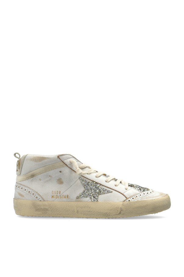 Golden Goose cream "Mid Star Classic" sports shoes 1