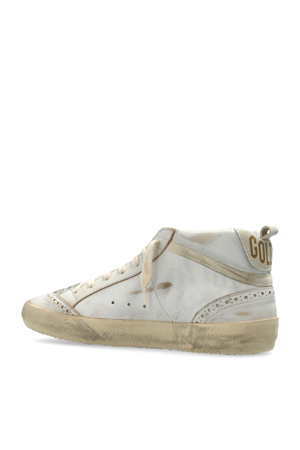 Golden Goose cream "Mid Star Classic" sports shoes 5