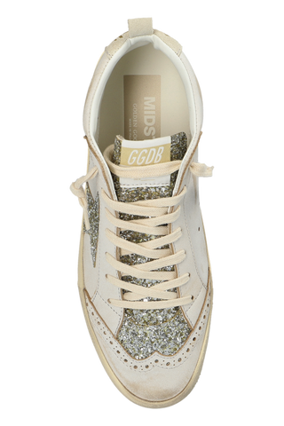 Golden Goose cream "Mid Star Classic" sports shoes 6