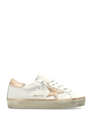 Golden Goose WHITE Hi Star Classic With List sneakers 1