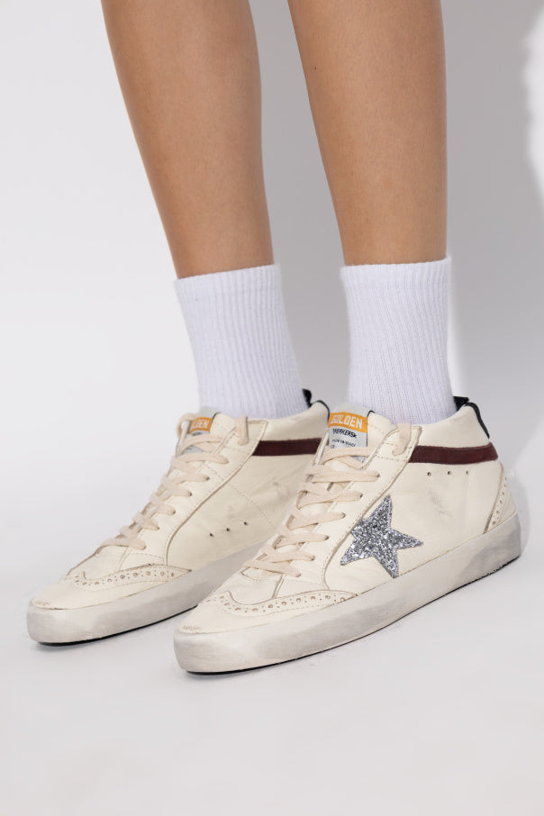 Golden Goose cream Mid Star Classic sports shoes 2