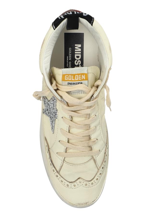 Golden Goose cream Mid Star Classic sports shoes 6