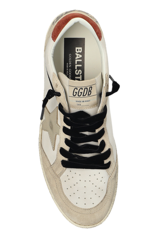 Golden Goose cream "Ball Star" sports shoes 6