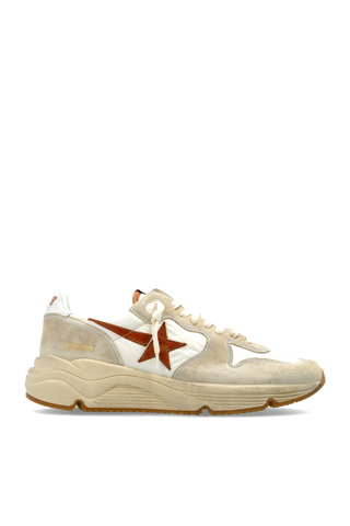 Golden Goose beige "Running Sole" sports shoes 1