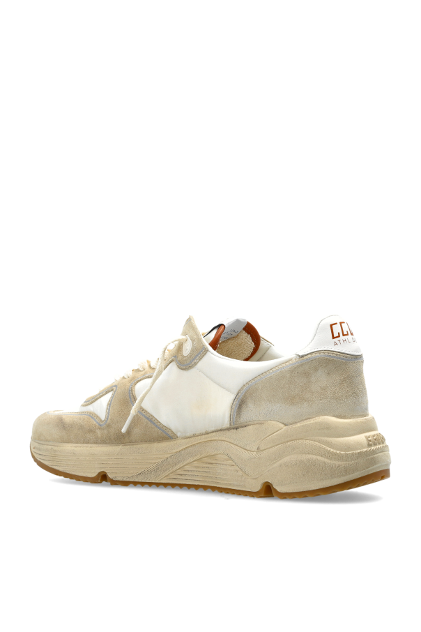 Golden Goose beige "Running Sole" sports shoes 5