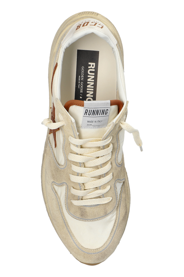 Golden Goose beige "Running Sole" sports shoes 6