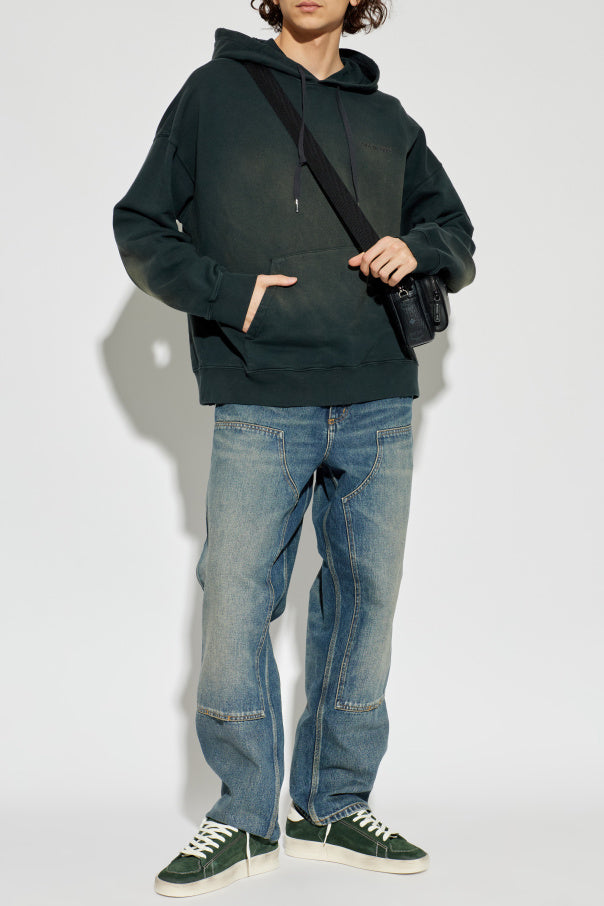 Golden Goose GREY Sweatshirt with logo 2