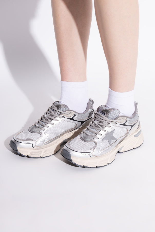 Golden Goose GREY "Lightstar" sports shoes 2