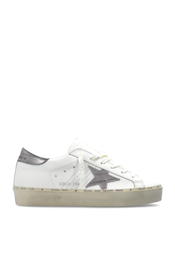 Golden Goose WHITE "Hi Star Classic With List" sports shoes 1