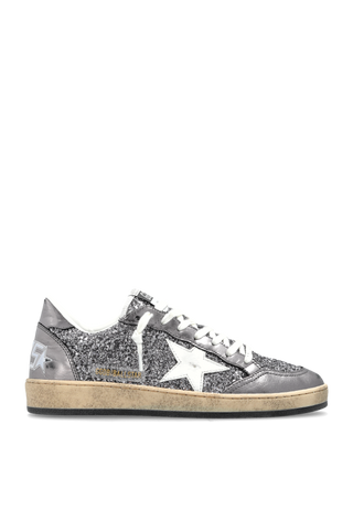 Golden Goose PURPLE "Ball Star" sports shoes 1