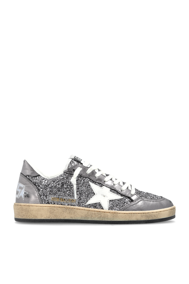 Golden Goose PURPLE "Ball Star" sports shoes 1