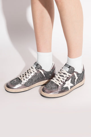 Golden Goose PURPLE "Ball Star" sports shoes 2