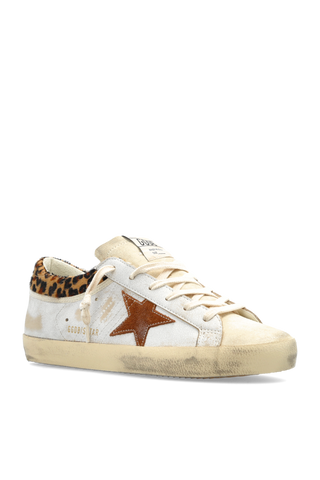 Golden Goose WHITE Super Star With List sports shoes 4