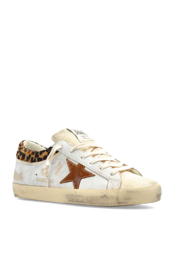 Golden Goose WHITE Super Star With List sports shoes 4