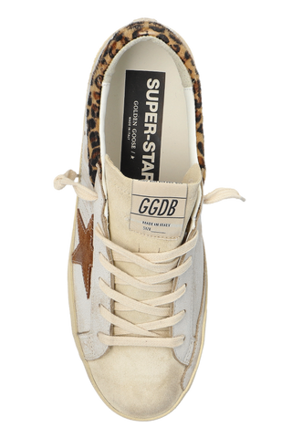 Golden Goose WHITE Super Star With List sports shoes 6