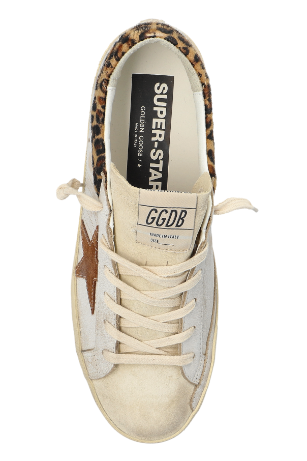 Golden Goose WHITE Super Star With List sports shoes 6