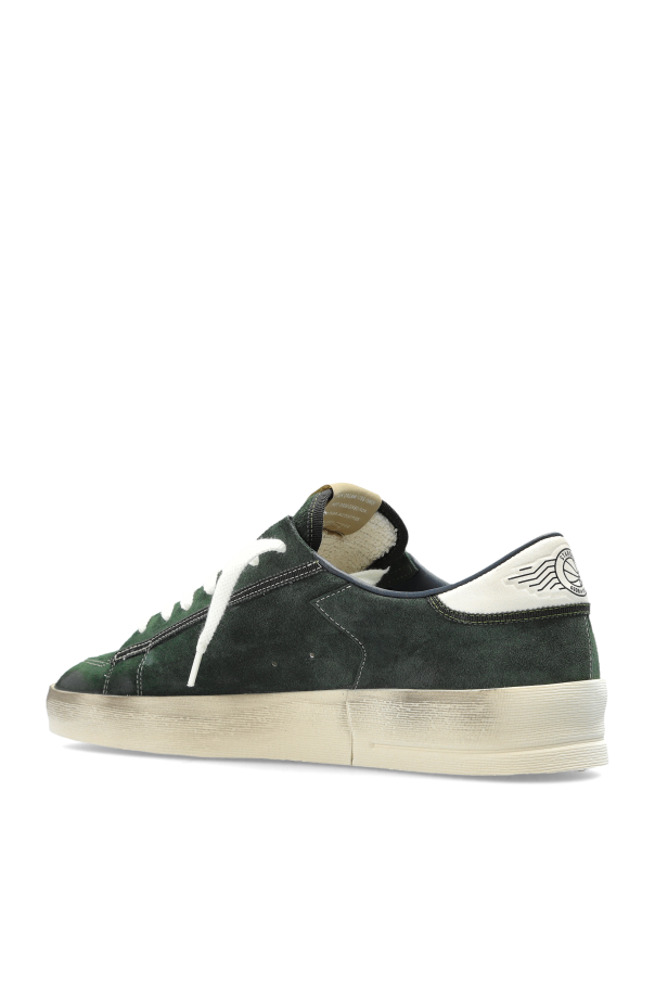 Golden Goose GREEN "Stardan With Collarino And Lace Loops" sports shoes 5