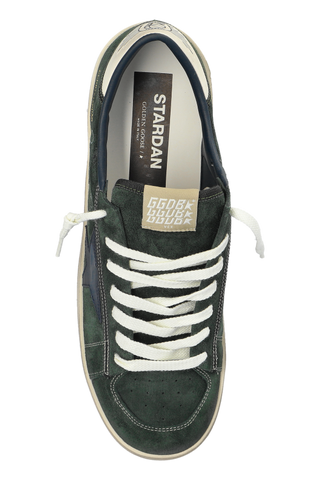 Golden Goose GREEN "Stardan With Collarino And Lace Loops" sports shoes 6