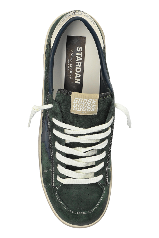 Golden Goose GREEN "Stardan With Collarino And Lace Loops" sports shoes 6