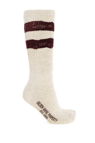 Golden Goose beige Cotton socks 1